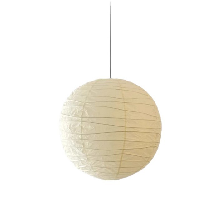 Japanese Wabi-Sabi Style Noguchi Isamu Paper Lamp Bedroom Restaurant Homestay Living Room Clothing Store Atmosphere Round Ball Rice Paper Chandelier