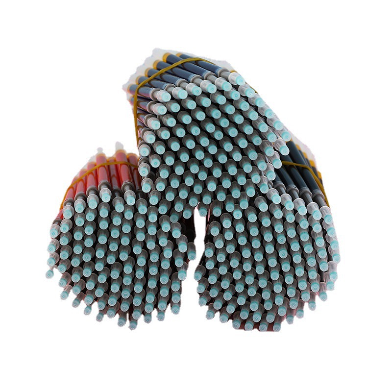 Wholesale press refill gel pen ballpoint pen K35 stationery supplies suit transparent rod black refill