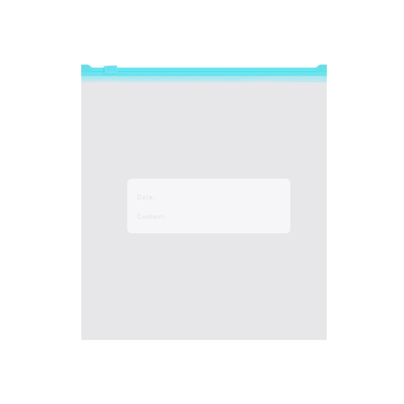 Sealed Preservation Bag Food Grade Zipper Sliding Lock Widened Design Thickened Refrigerator Frozen Cereal Storage Bag