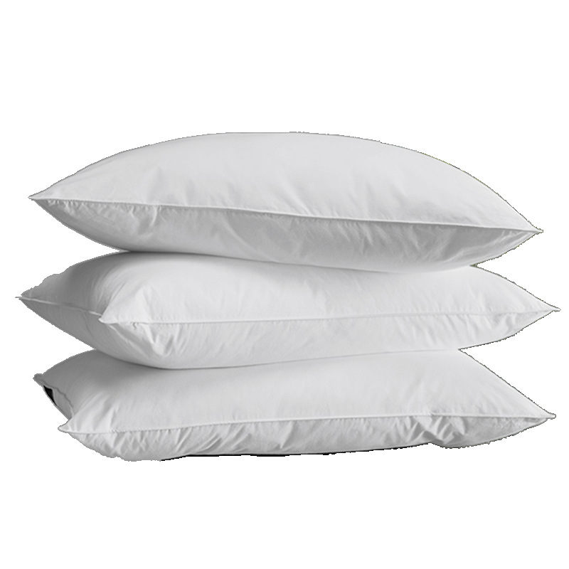 Hotel Fluffy Pillow, Feather Velvet High Pillow Core, Hotel and B&B Home Use, Foreign Trade Cross-Border