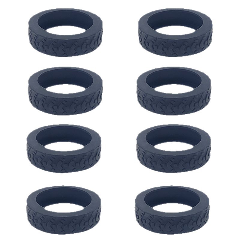 Luggage Replacement Wheel Rubber Cover Trolley Case Protective Cover Accessories Suitcase Silent Wheel Cover Universal Wheel Rubber Ring