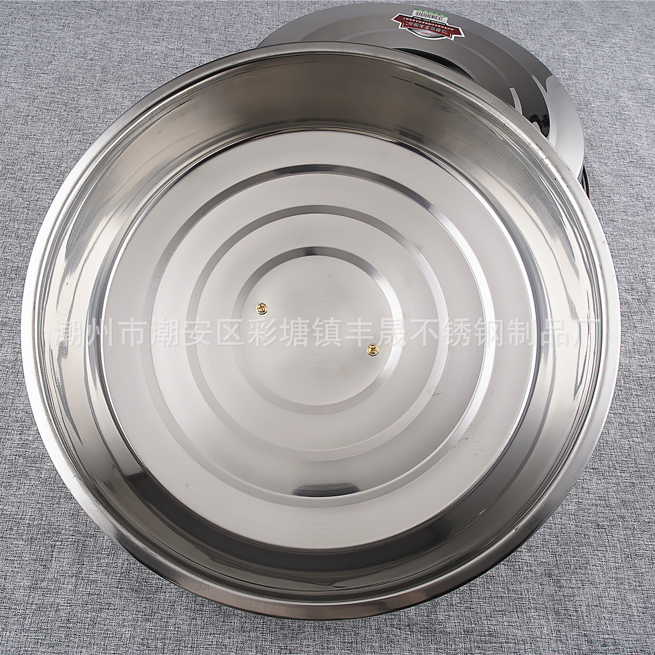 Stainless Steel Lid, Elevated Pot Lid, Large Tripod Lid, Thickeneded Wok, All Steel Lid, Non-Magnetic High Lid, 32-90cm Hot Sale