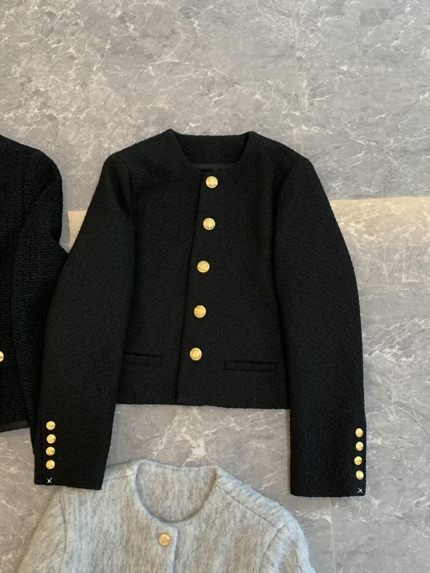 Hangzhou Sijiqing Brand Discount Women's Clothing 25 Autumn and Winter Small Fragrance Jacket Factory Physical Live Supply Wholesale