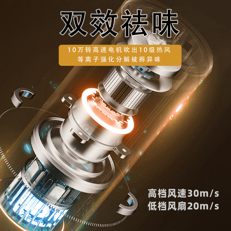 New Quilt Warmer Plasma Hot Air Sterilization, Mite Removal, Odor Disinfection Bed High Speed 2025 Cross-Border Quilt Dryer