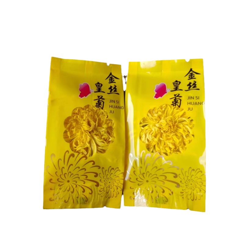 Place of origin direct sales golden silk yellow chrysanthemum one Cup chrysanthemum tea herbal tea bag wholesale large quantity and excellent price