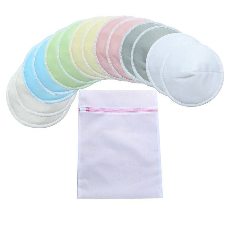 Factory direct supply anti-overflow pad bamboo fiber anti-overflow paste postpartum breast-feeding pad breast-feeding cover anti-overflow breast-feeding cover washable