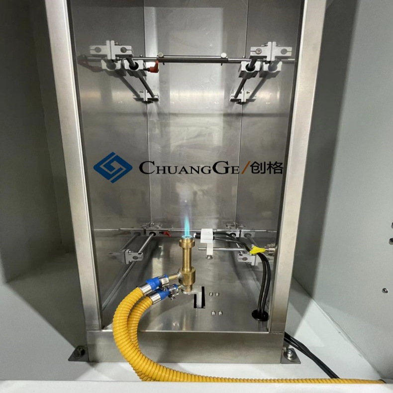 Single Wire Vertical Combustion Test Machine for Electrical Wires and Cables Vertical Combustion Test for Electrical Wires and Flame Retardant Testing