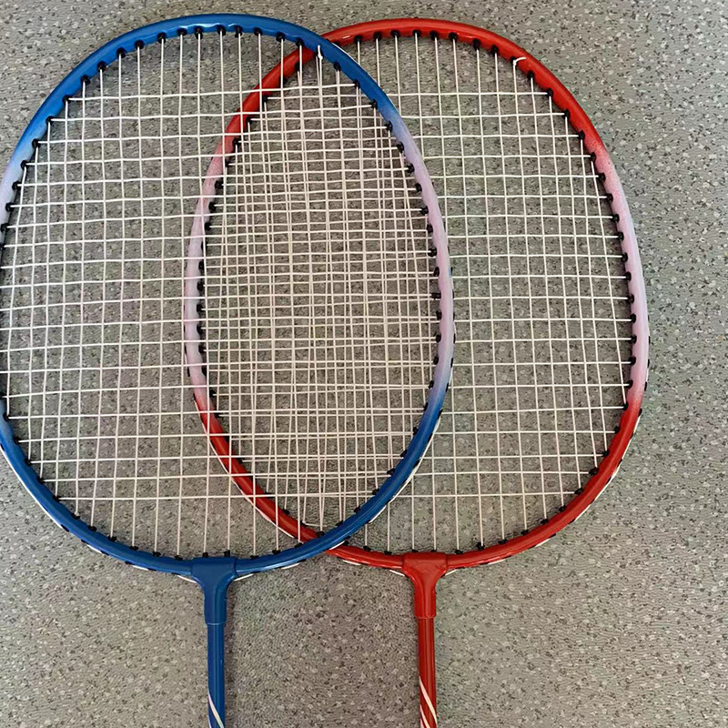 Set badminton split racket factory direct supply resistant iron alloy badminton racket adult beginner sports goods