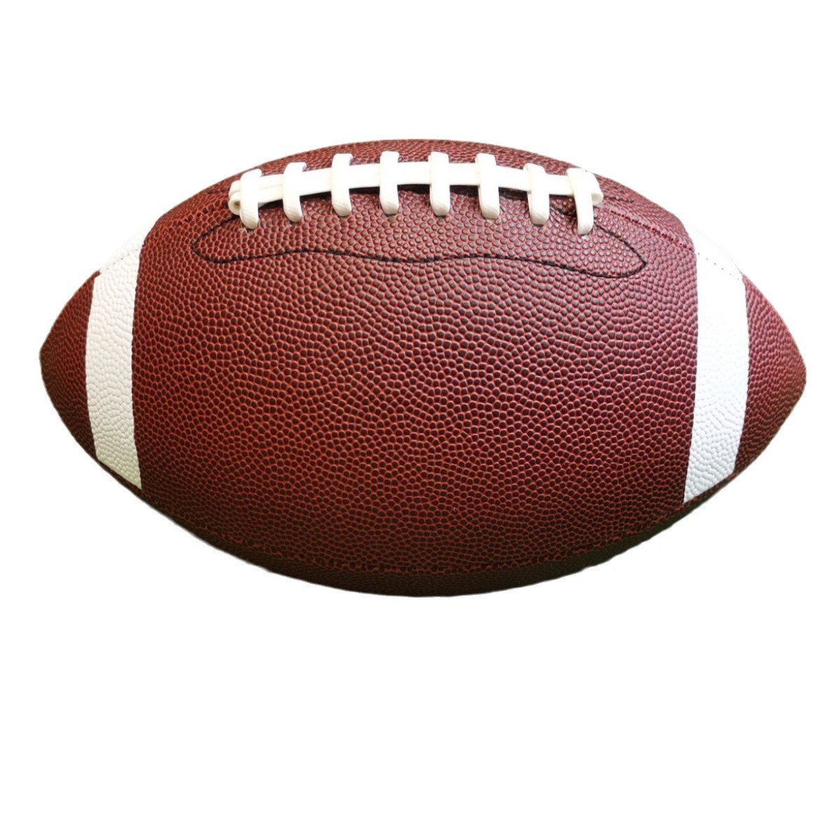 Factory customized in stock wholesale No. 3, No. 6, No. 9 machine sewing PU/PVC standard competition training American football