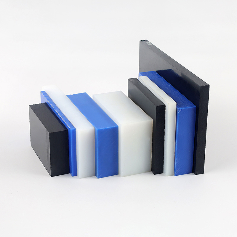 Customized White Pa66 Nylon Plate Black Pa6 Nylon Square Plate Strip Beige Blue Mc901 Nylon Processing