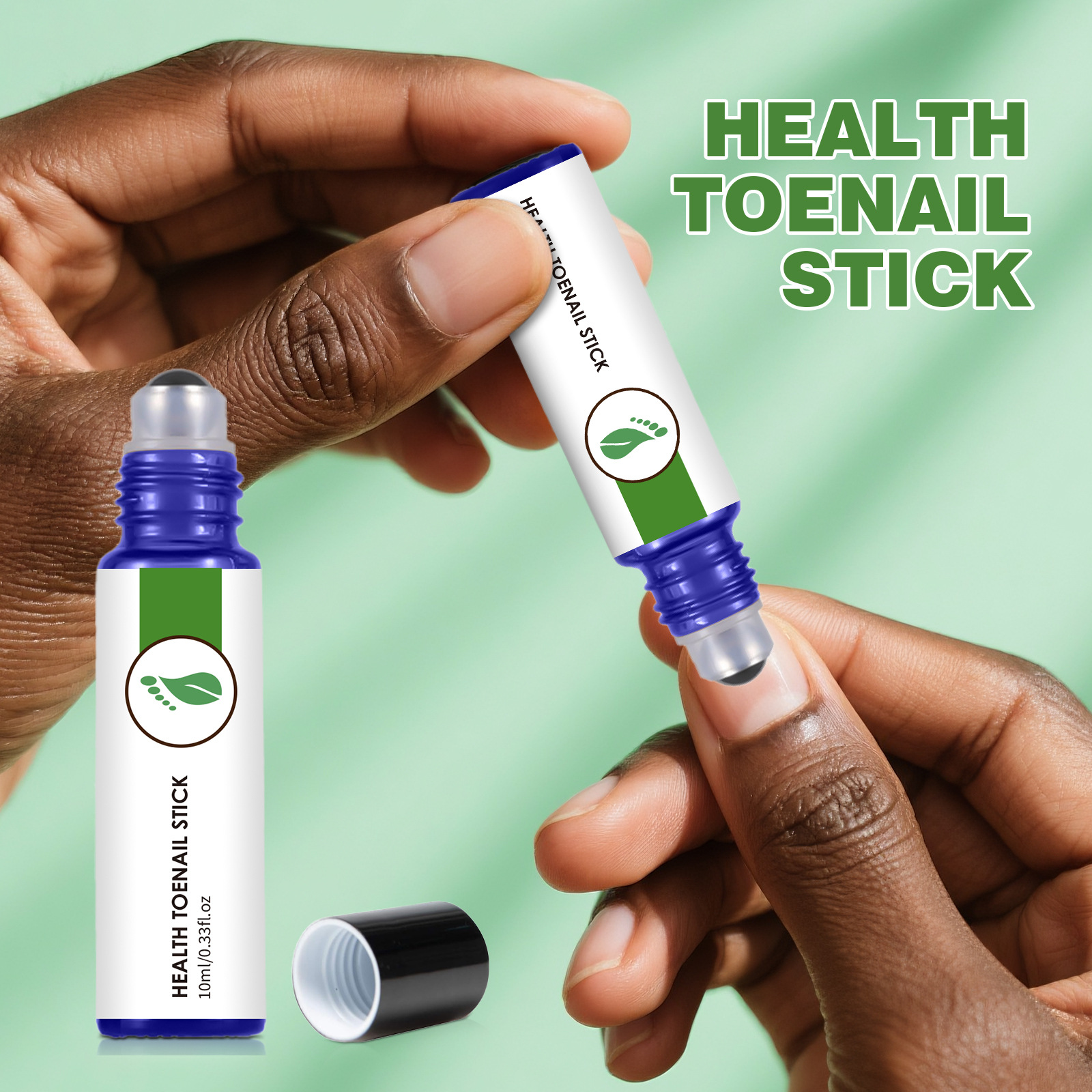 Cross-Border Unlabeled Nail Care Roller Ball Daily Cleaning, Softening, Moisturizing, Nail Repair, Onychomycosis and Nail Brightening Care Solution