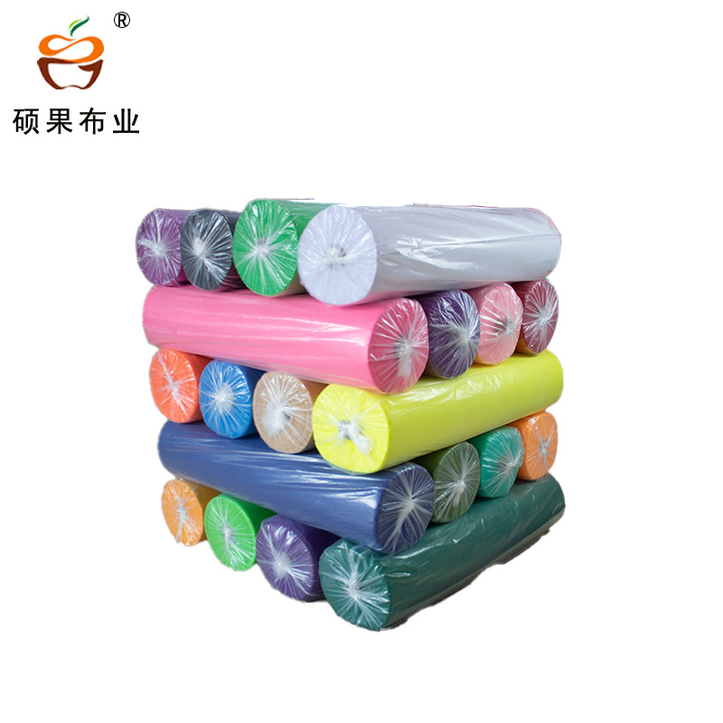 Factory Direct 2mm thick color handmade bags wall decoration non-woven felt cloth colored felt cloth