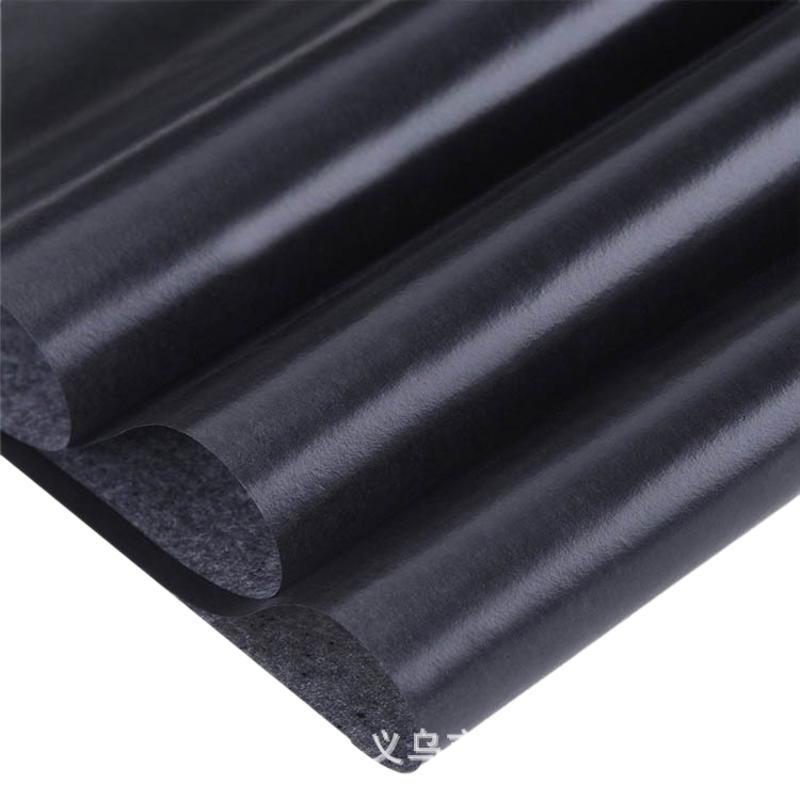 Factory direct supply graphite carbon paper painting clothing tracing paper A4 black carbon paper single black 50 sheets