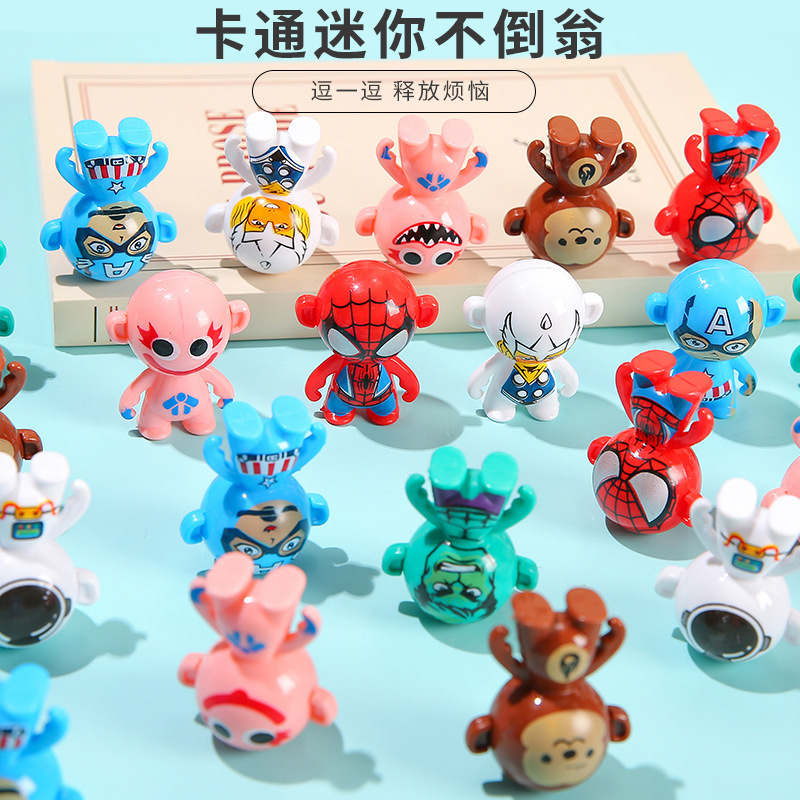 Trendy Mini Roly-Poly Astronaut Toy Figurine for Children