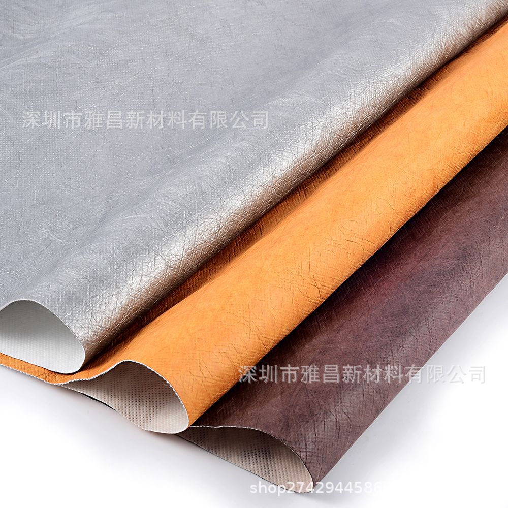 Dyson Paper Fiber Paper Color Composite Texture Lightweight Tear-resistant Breathable Washable Luggage Handbag Fabric