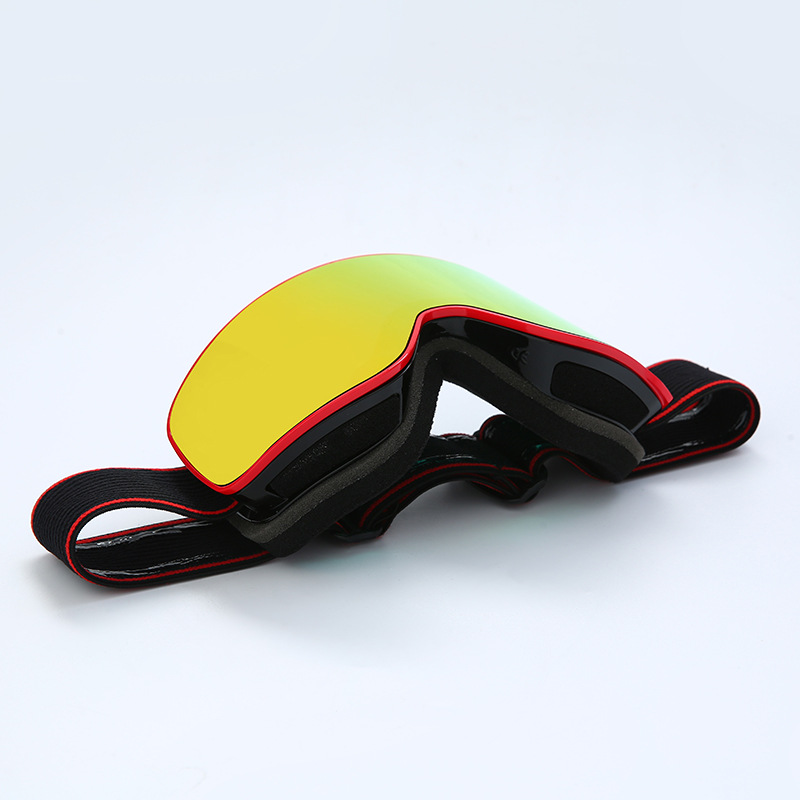 24-year new ski glasses equipment cylindrical goggles khaki myopia double-layer anti-fog/HX27 adult