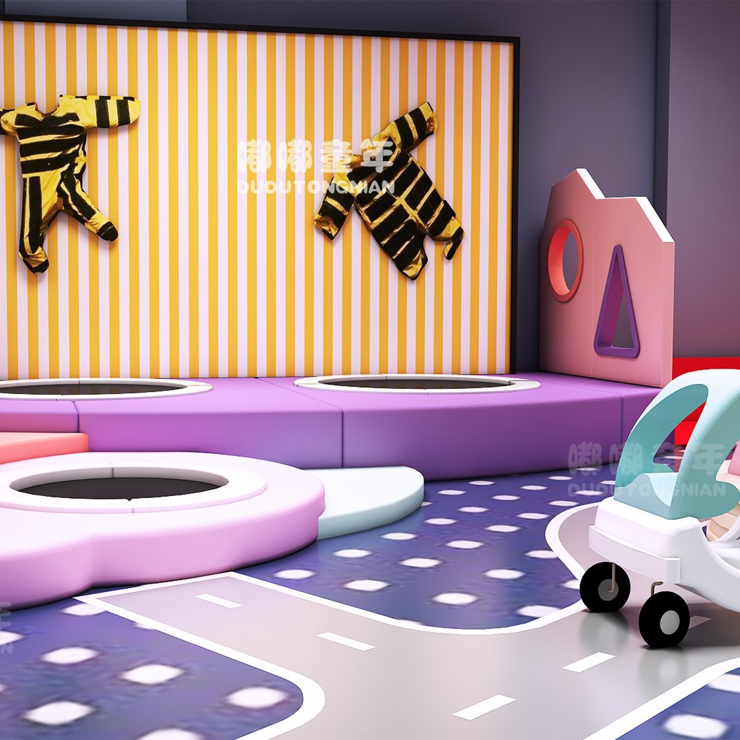 Children's Fun Parent-Child Playground Equipment Customized Processing Shopping Mall Supermarket Playground Adult and Children's Play Facilities