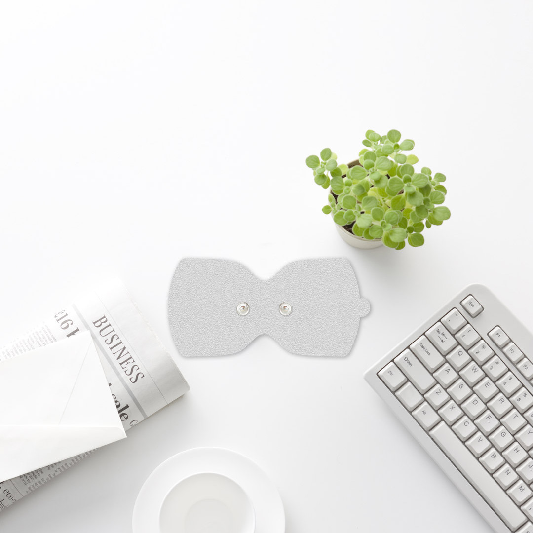 Lefan mini massage stickers pulse massager small cervical spine physiotherapy device multi-function replacement patch 2 pieces