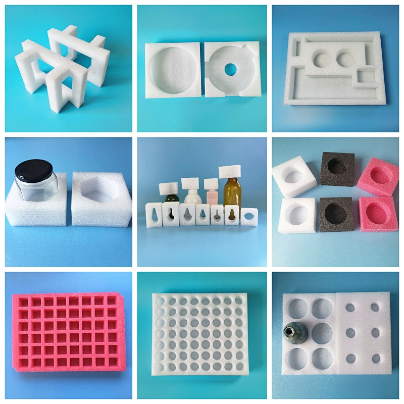 Shenzhen Dongguan Guangzhou Zhongshan Zhuhai EPE Pearl cotton slice molding special-shaped pipe Rod corner protection supplier