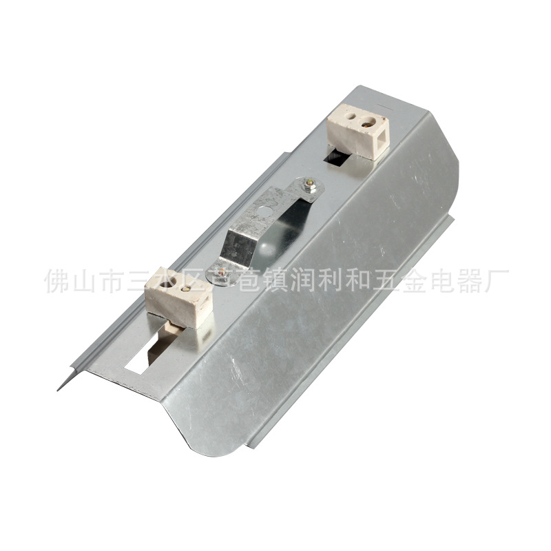 The curved code lamp holder plug-in lamp holder universal 500W-1000W iodine tungsten lamp holder outdoor site lighting fixtures