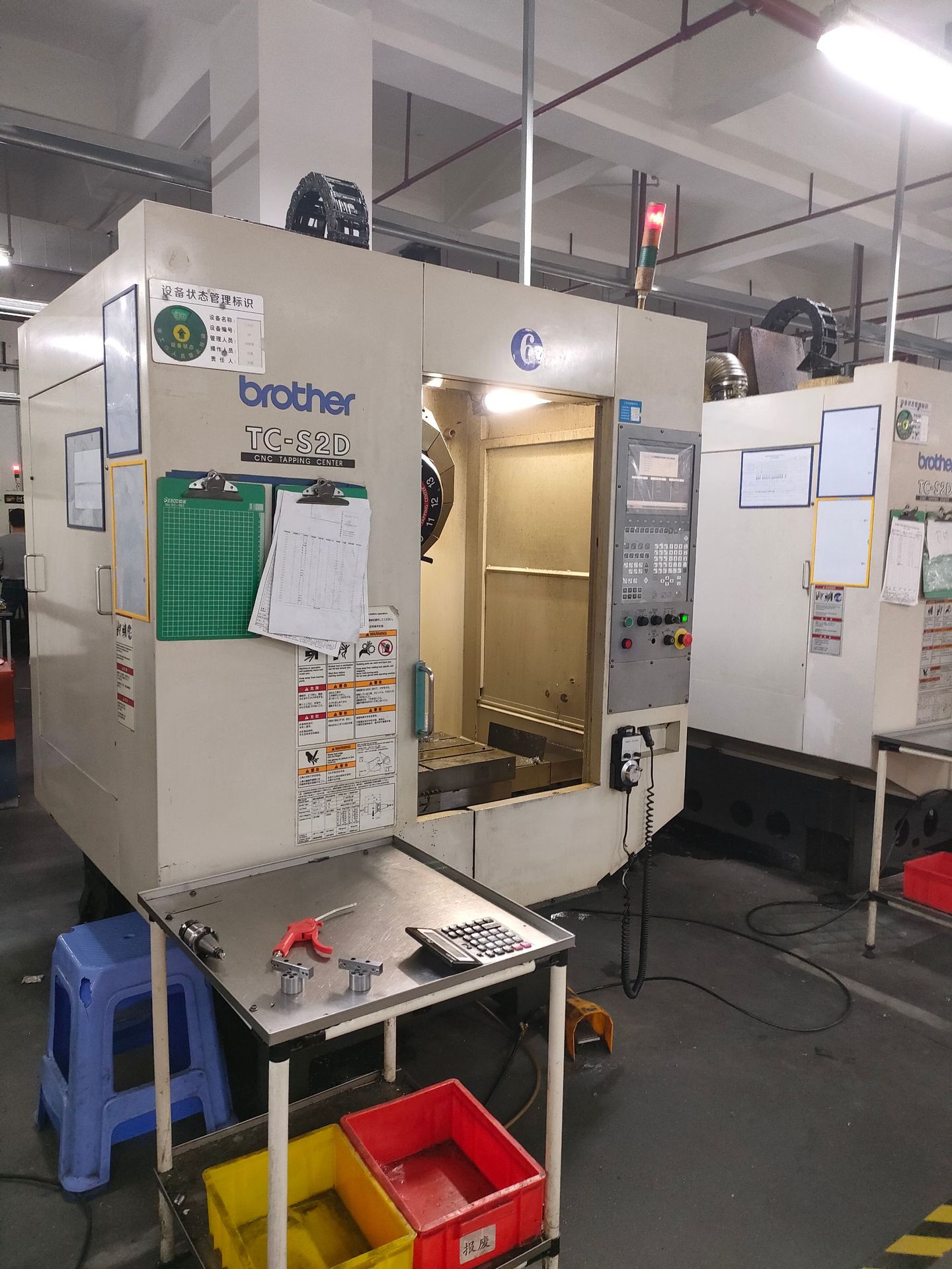 TranSfer Factory Demaji CMX600VC, CMX1100VC Brother Drilling Tapping TC-S2DNZ HaSS VF-4-v