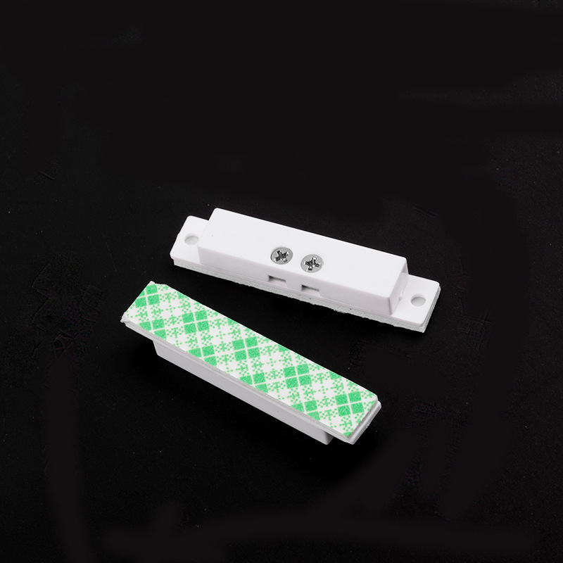 Wired Separated Wooden Door Magnetic Anti-Theft Alarm Switch Household Security Door and Window Alarm Detector Normally Open and Normally Closed