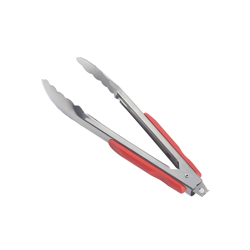 Multi-functional stainless steel food clip household food clip with Handle Kitchen Bread clip popular barbecue clip steak clip