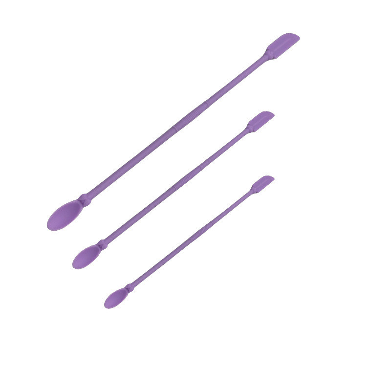 Silicone Digging Spoon Cosmetic Skincare Small Spoon Mask Long Handle Scraper Mini Soft Spoon Face Cream Light Bottle Tool