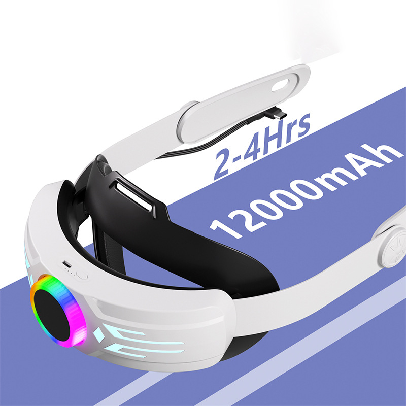 Cross-border in stock Quest3/3S charging headset VR accessories replacement adjustment S electric competition headset decompression