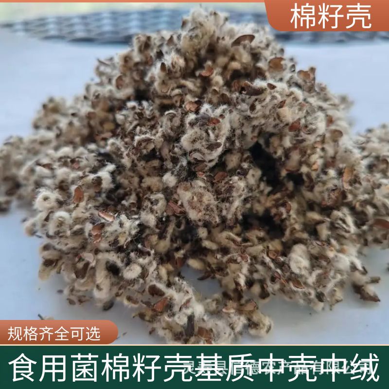 Оптовая продажа хлопковых оболочек из Синьцзяна, матрица для культивирования съедобных грибов, водоудерживающий, дышащий остаток хлопка, нефтяное поле