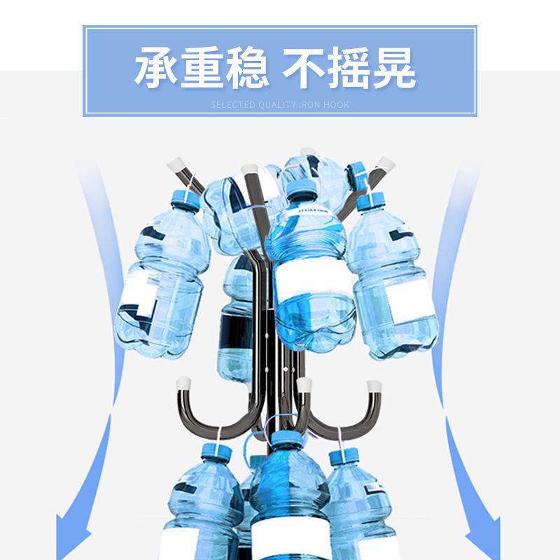 Cross-border Clothes Hanger Simple Coat Rack Creative Home Assembly Clothes Hanging Rack Iron Floor Simple Coat Rack Wholesale