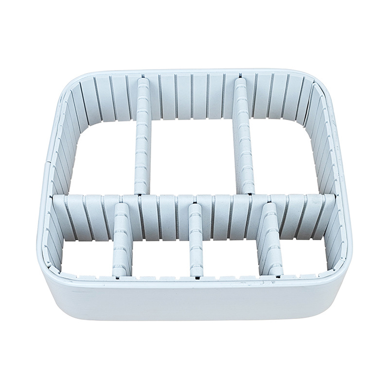 Abs Honeycomb Frame Off-White Cosmetic Luggage Frame Frame Adjustable Bubble Wrap Partition Partition Inner Frame Eva Mesh Partition