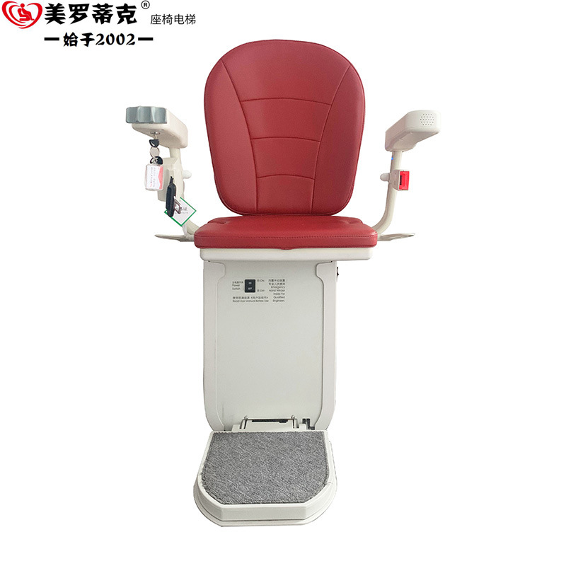 Stair Lift Chair for Elderly, Stair Climbing Seat, Elevator Stair Curved Seat, Silent Electric Elevator