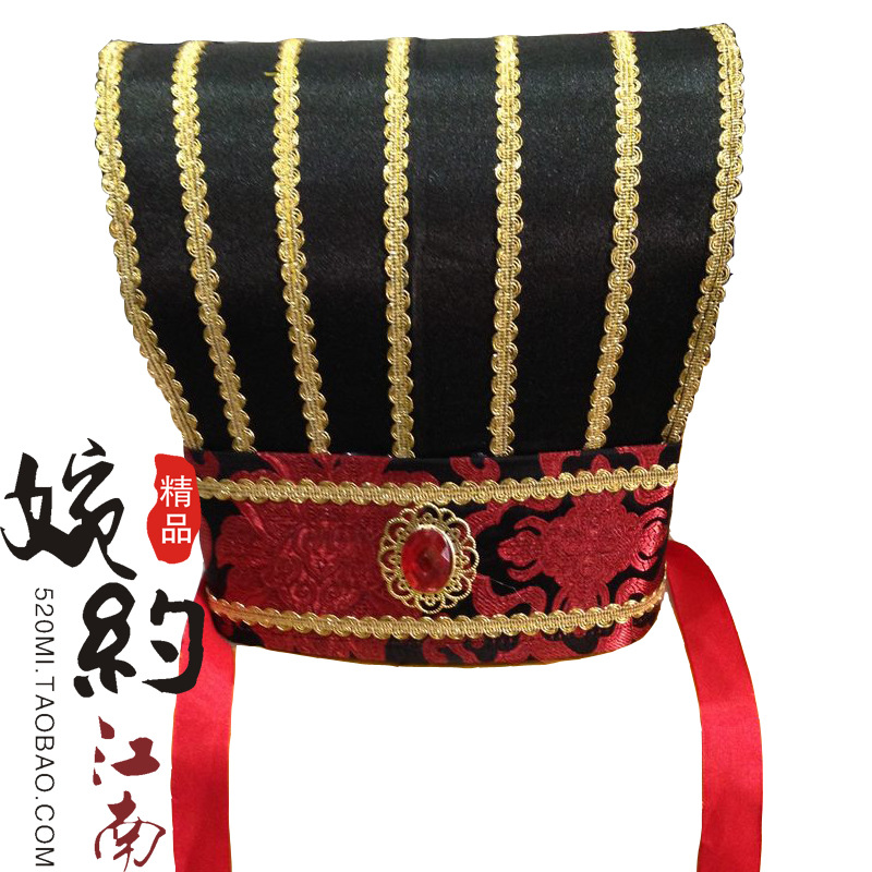 Adult Ceremonial Hat Ancient Costume Hat Gentleman Scholar Scholar Autumn Ancient Costume Performance Minister Zhuge Liang Hat