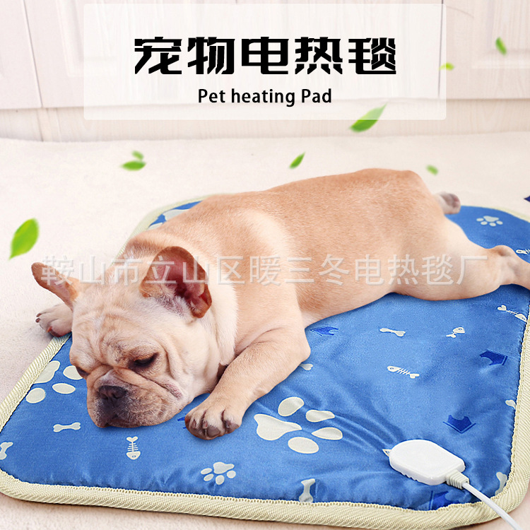 Spot Export Pet Electric Blanket Heating Pad Waterproof 110V European and American Electric Heating Pad Cat and Dog Heater