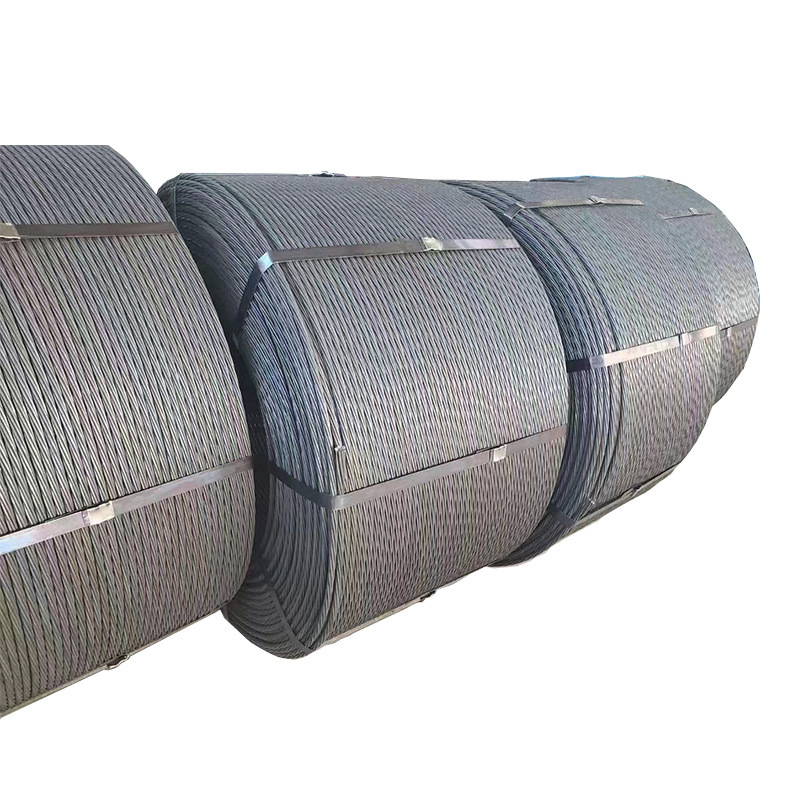 Steel Strand 15.2 Slow Bonding Steel Strand Galvanized Steel Strand Mine Anchor Rod Anchor Cable Prestressed Steel Strand