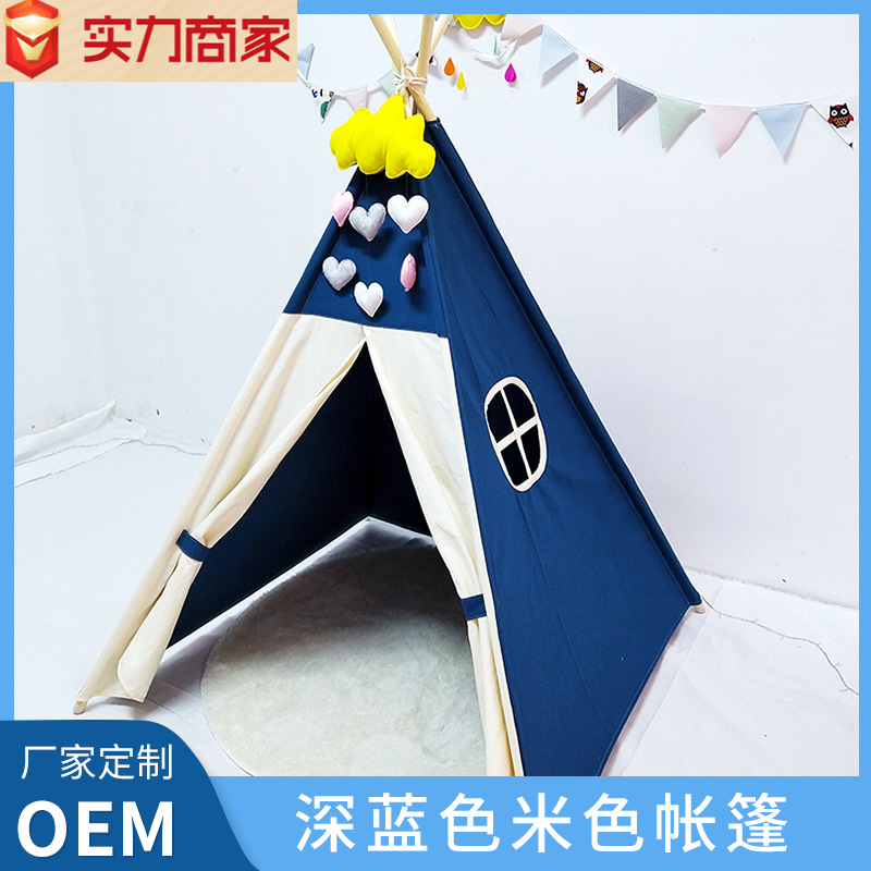 Индийская детская палатка, домик для игр, принцесса, треугольная маленькая палатка для игрушек