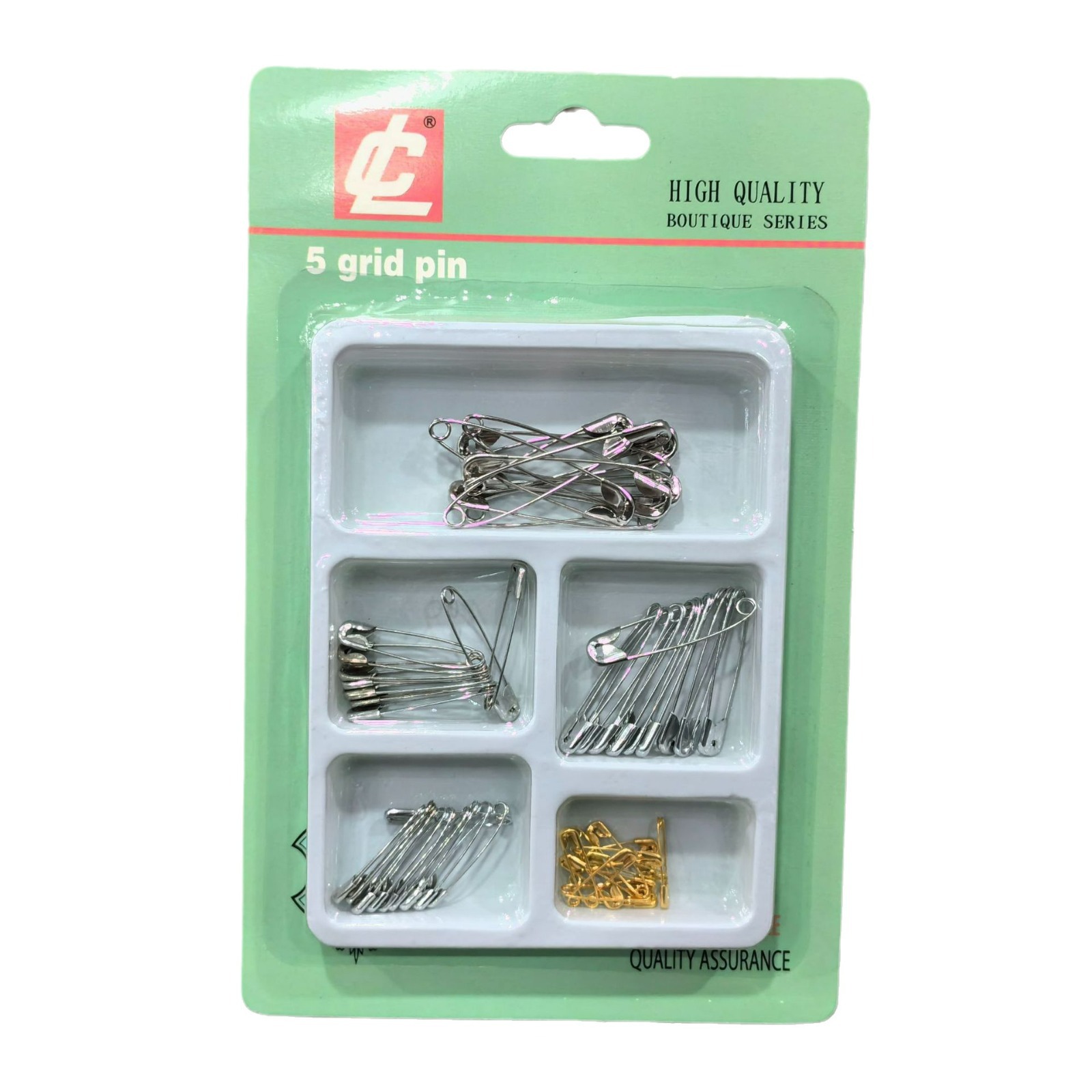 Two-dollar store department store suction card paper clip suit multi-specification pin daily department store wholesale