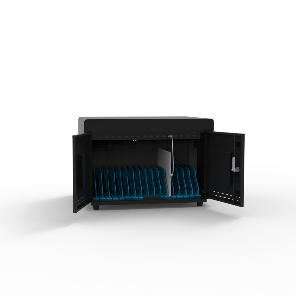 16-Bit Tablet Charging Cabinet Desktop Wheelless 12W 18W Safe Free Charging Cable