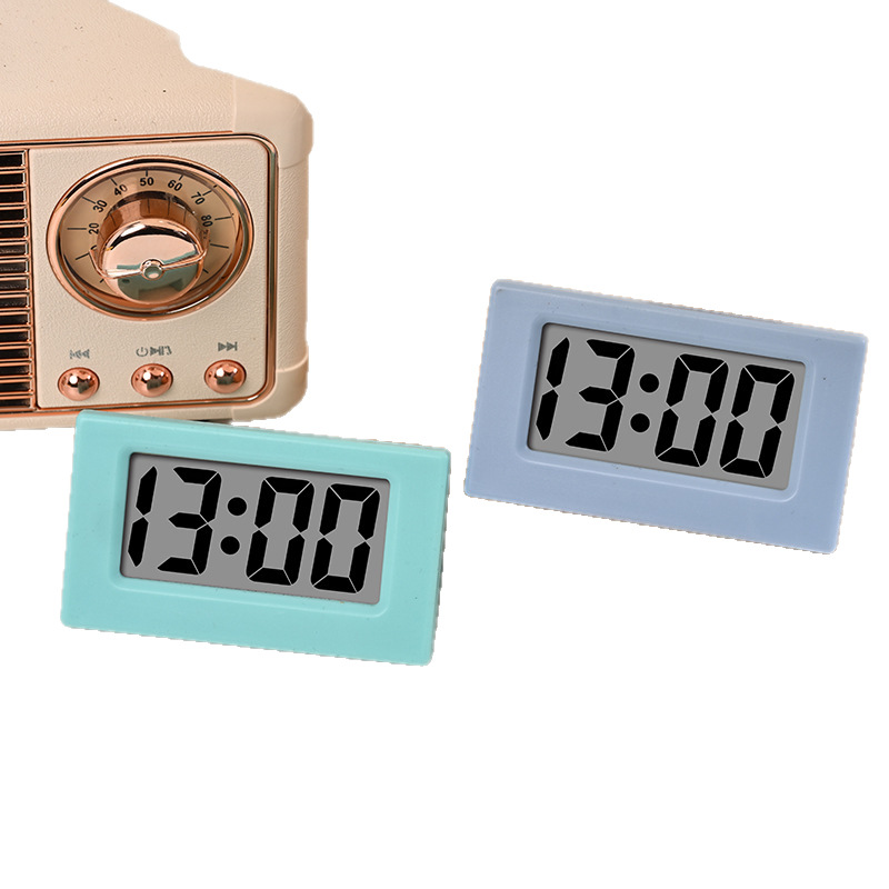 Digital Triangle Clock Silent Creative Clock Multifunctional Electronic Digital Modern Minimalist Style