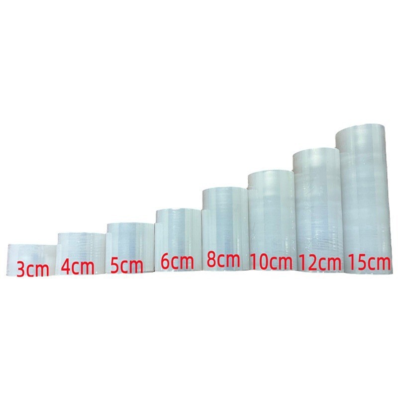 Pe Stretch Film 3cm 5cm Packaging Stretch Film Heat Shrink Film Wrapping Film Takeout Sealing Film Protective Film Slitting Cling Film