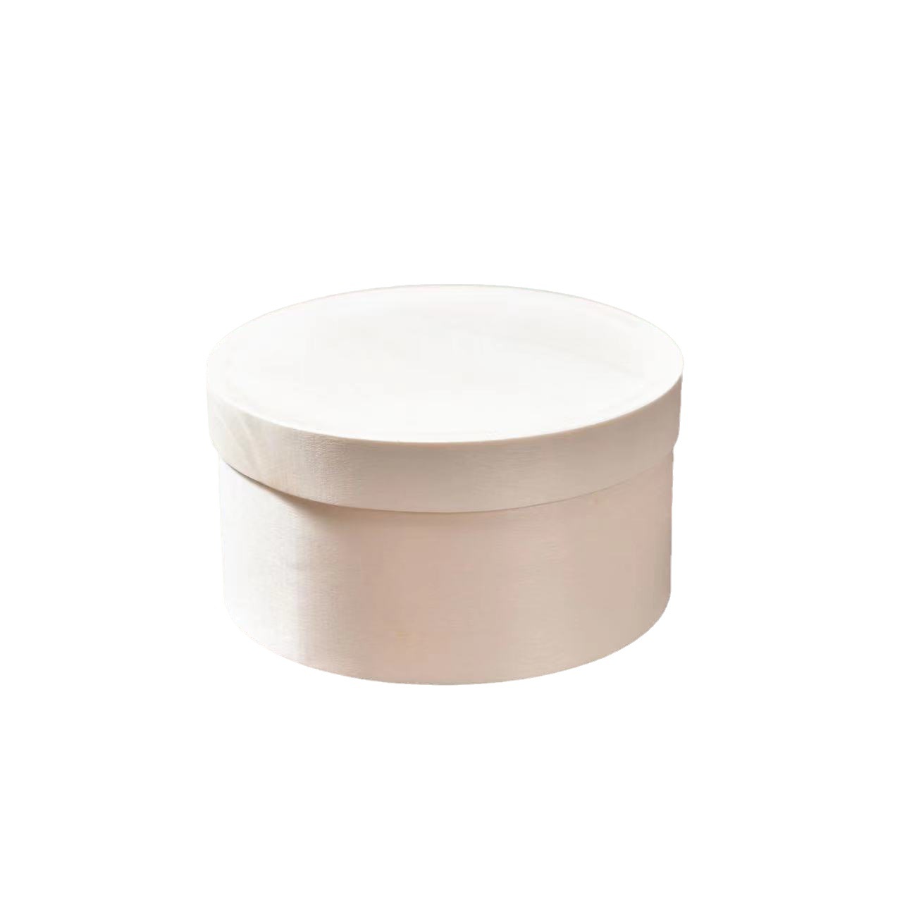 Bark box round wooden box candy box pastry box Basque cake box wooden gift box hand gift box