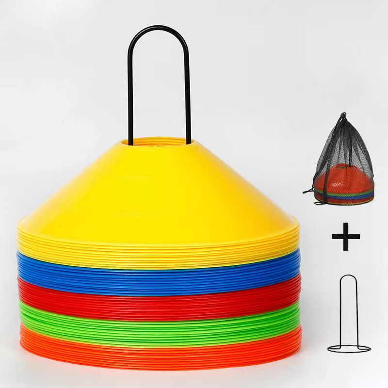 Football training equipment logo plate obstacle logo plate basketball roadblock kindergarten ice cream cone marker equipment