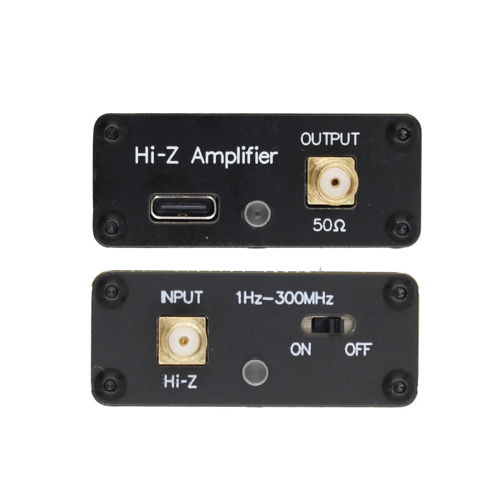 High resistance amplifier suitable for SDR walkie-talkie small loop antenna HackRF One,Donut antenna