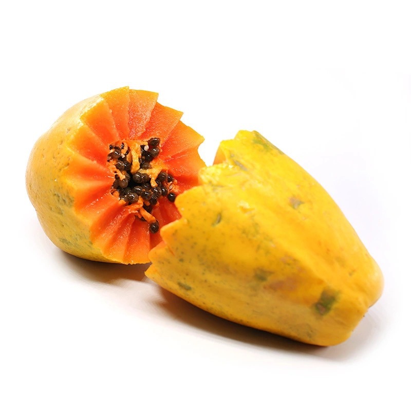 [Year-Round Model] Yunnan Red Heart Papaya, Freshly Picked in Season, Ripe Green Peel from Fruit Trees for Pregnant Women