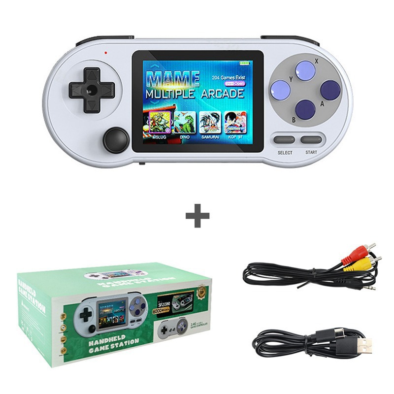 Cross-Border Sf2000 Handheld Game Console Classic Retro Gba Arcade Portable Double Mini Handheld Sf3000
