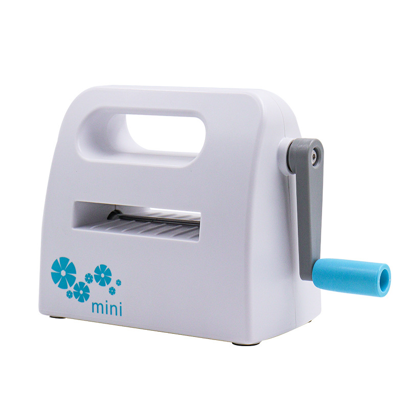 Paper Art Machine Hand-Operated Embossing Machine Carbon Steel Knife Mold Paper Art Embossing Machine Cutting Knife Mold Machine DIY Greeting Card Pattern Embossing