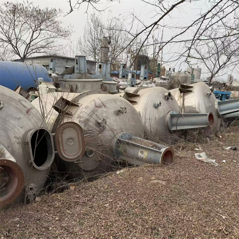 Used stainless steel mixing tank inside and outside polished stainless steel mixing tank stainless steel double insulation mixing tank