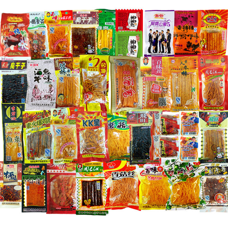Mixed Spicy Snacks Trendy Snacks Gift Pack Pork Tendon Drama "Dae Jang Geum" Nostalgic for Those Born in the 80S and 90S