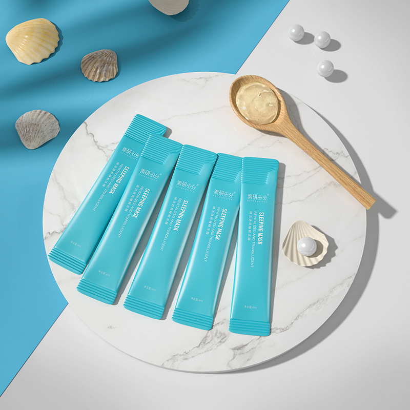 Single Pack Sleep Mask Nicotinamide Centella asiatifolia Hydrating Moisturizing Care Coating Wash-free Goodnight Frozen Film Wholesale